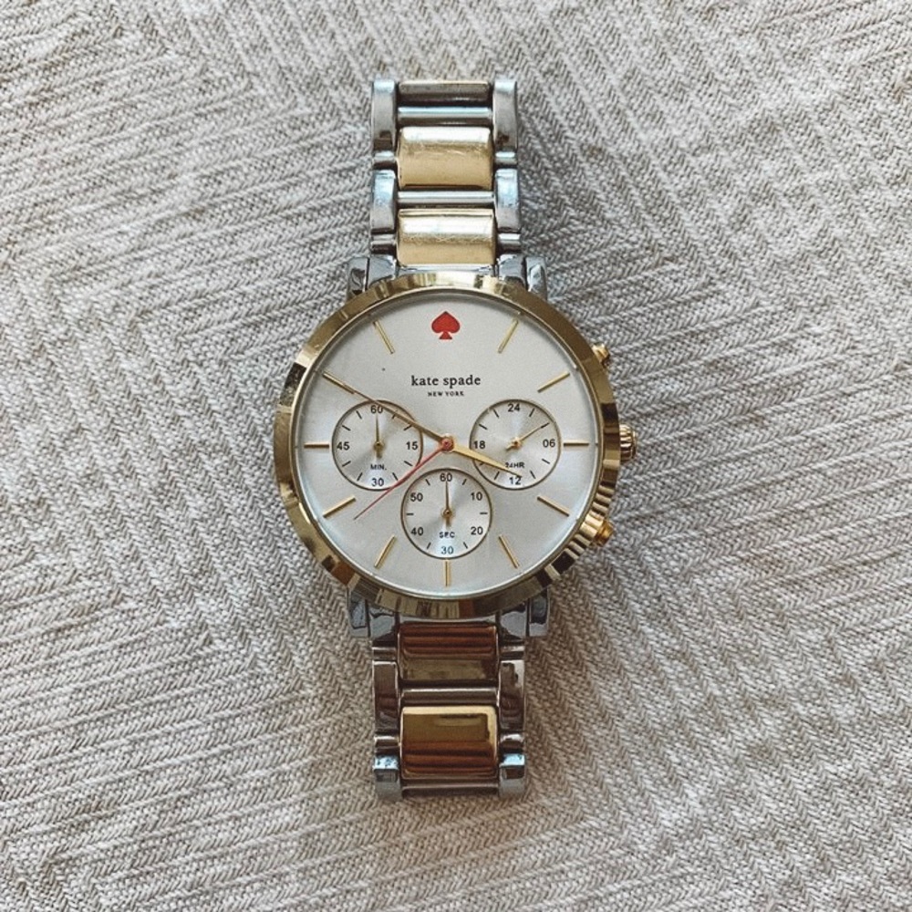 Kate Spade two toned watch